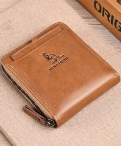 Binliroo Anti Theft Kangaroo Leather Wallet