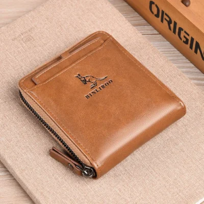 Binliroo Anti Theft Kangaroo Leather Wallet