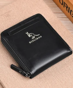 Binliroo Anti Theft Kangaroo Leather Wallet