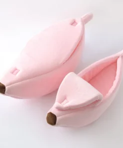 Cotton Banana Cat Bed