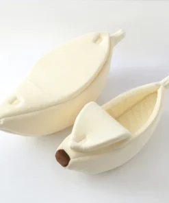 Cotton Banana Cat Bed