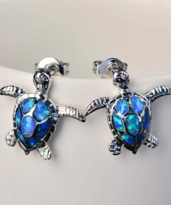 Cute Sea Turtle Earring Studs