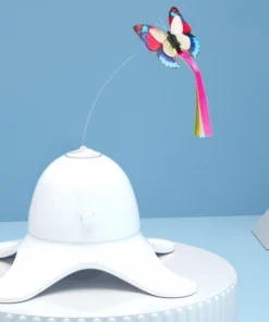 Electronic Rotating Butterfly Cat Toy