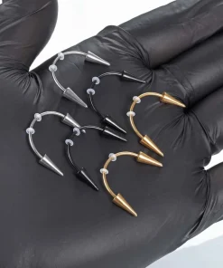 Stainless Steel Nail Teeth Smile Dracula Piercing