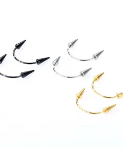 Stainless Steel Nail Teeth Smile Dracula Piercing