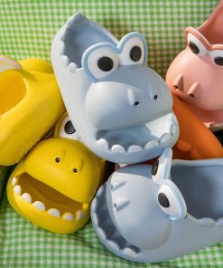 Kids Beach Dinosaur Slippers