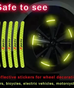 20 PCS Car Tire Reflective Stickers