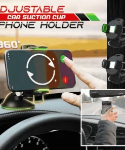 Adjustable Car Suction Cup Phone Holder