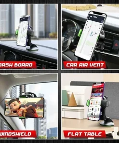 Adjustable Car Suction Cup Phone Holder