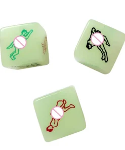 Luminous Dice Dark Night Sex Toy
