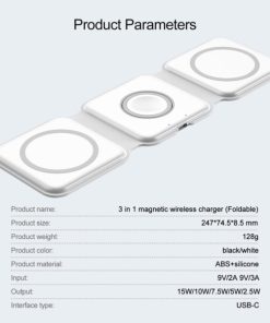 The Ultimate 3-In-1 Wireless Charger