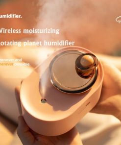 Rotating Planet Space USB Humidifier