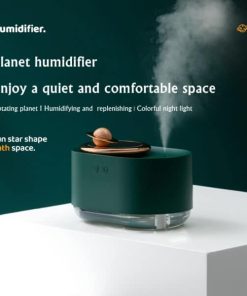 Rotating Planet Space USB Humidifier