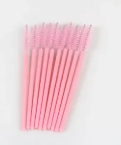 Disposable spiral eyelash brush