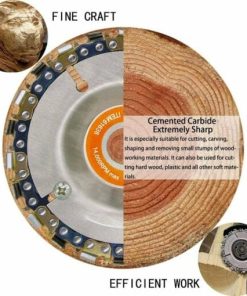 Angle grinder chain plate