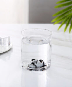 3D Animal Ultra Clear Unique Wine Glass