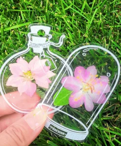 Transparent Dried Flower Bookmarks