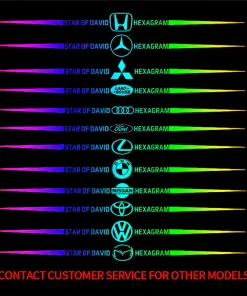 Car Hood Highly Reflective Car Sticker