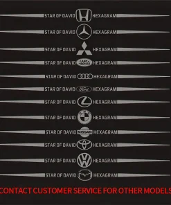 Car Hood Highly Reflective Car Sticker