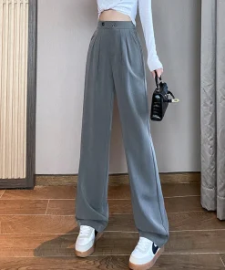 Women's High Waist Wide Leg Pants