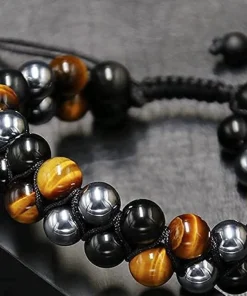 Double-layered Gemstone Bracelet