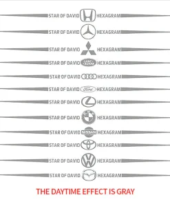 Car Hood Highly Reflective Car Sticker