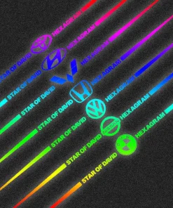 Car Hood Highly Reflective Car Sticker