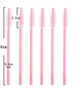 Disposable spiral eyelash brush