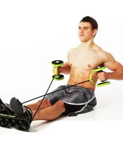 4 Wheels Roller Abdominal Pull Rope