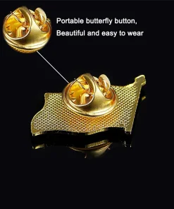 Bangladesh Tone National Color Flag Lapel Pin