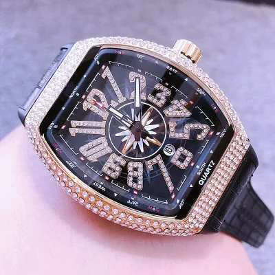 Big Dial Waterproof Quartz Pintime Watches