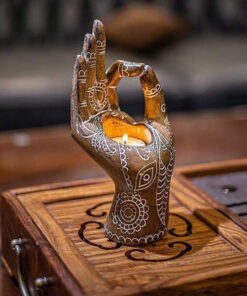 Buddha Yoga Relaxing Meditation Candle Holder