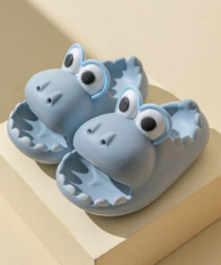 Kids Beach Dinosaur Slippers