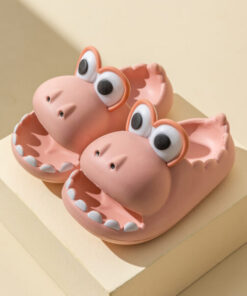 Kids Beach Dinosaur Slippers