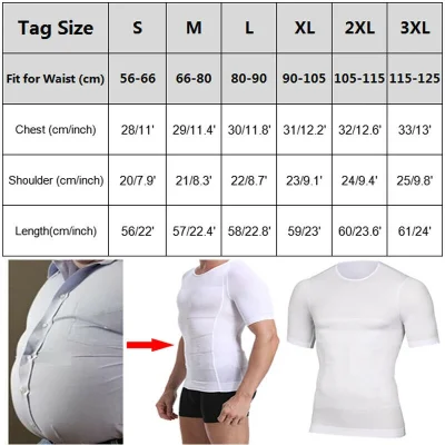 Men's shaper cooling T-Shirt