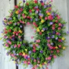 Colorful Spring Summer Wreath