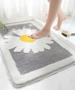 Daisy Flower Non-Slip Mat