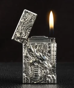Flavocol Dragon Grinding Jet Gas Flint Lighter