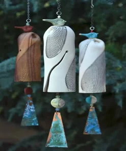 Rustic Dragonfly Wind Chimes