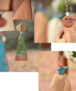 Rustic Dragonfly Wind Chimes