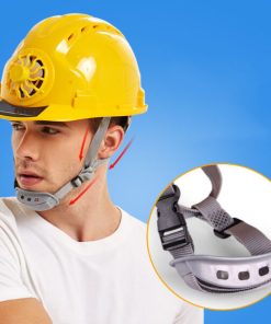 Solar Power Cooling Fan Safety Helmet