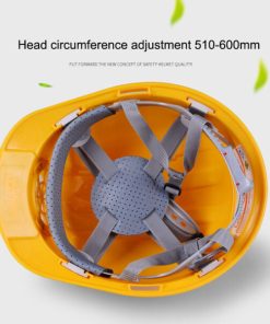 Solar Power Cooling Fan Safety Helmet