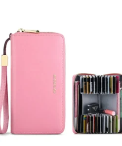 Anti-Credit Card Fraud Multi Compartment Wallet