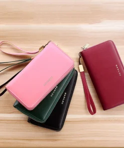 Anti-Credit Card Fraud Multi Compartment Wallet