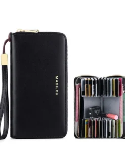 Anti-Credit Card Fraud Multi Compartment Wallet
