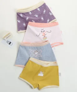 Kids Cotton Anime Girl Panties