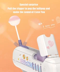 Candy Gun Sugar Lollipop Gun Sweet Toys