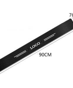 Carbon Car Door Sills Stickers