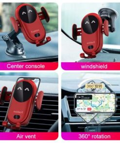 Smart Car Wireless Charger Phone Holder