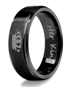 His Queen Rouge Her King Couple Ring